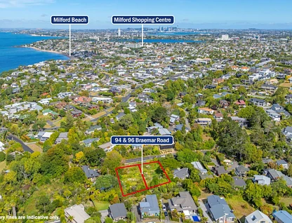 94 & 96 Braemar Road, Castor Bay, North Shore City, Auckland, 0房, 0浴, 建地