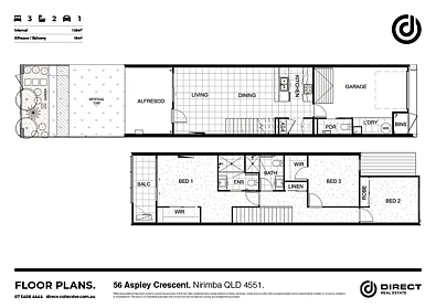 56 Aspley Cres, Nirimba, QLD 4551, 3房, 2浴, House