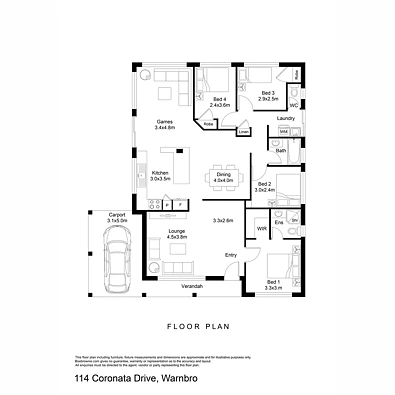114 Coronata Drive, Warnbro, WA 6169, 4 Bedrooms, 2 Bathrooms, House