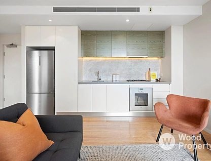504/88 Trenerry Crescent, Abbotsford, Melbourne CBD, 2 rūma, 2 rūma horoi, Apartment