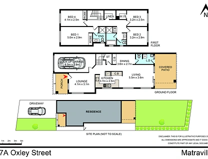 47a Oxley Street, Matraville, Eastern Suburbs, 4部屋, 2バスルーム, Apartment