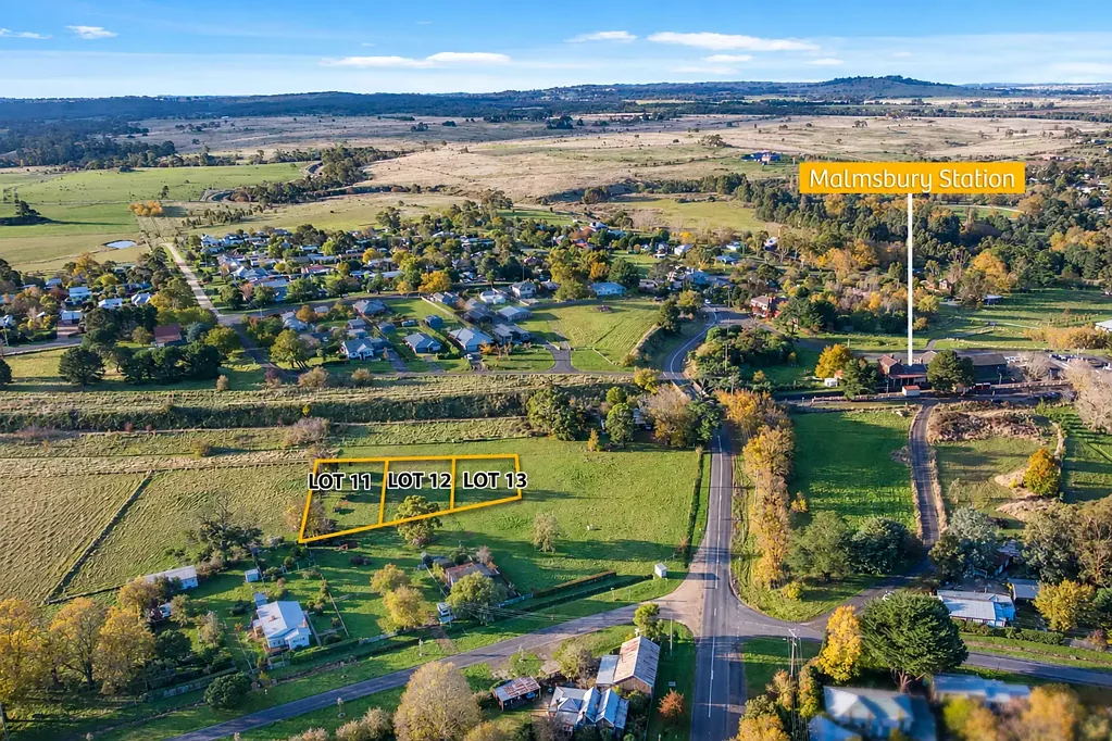 Malmsbury 2285m2 vacant land! $450K+ Serene, affordable country living in a caring community