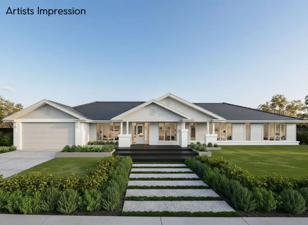 River Heads 4chambre Hamptons-Inspired Sanctuary on 2010m² Luxury, Wellness & Resort-Style Living