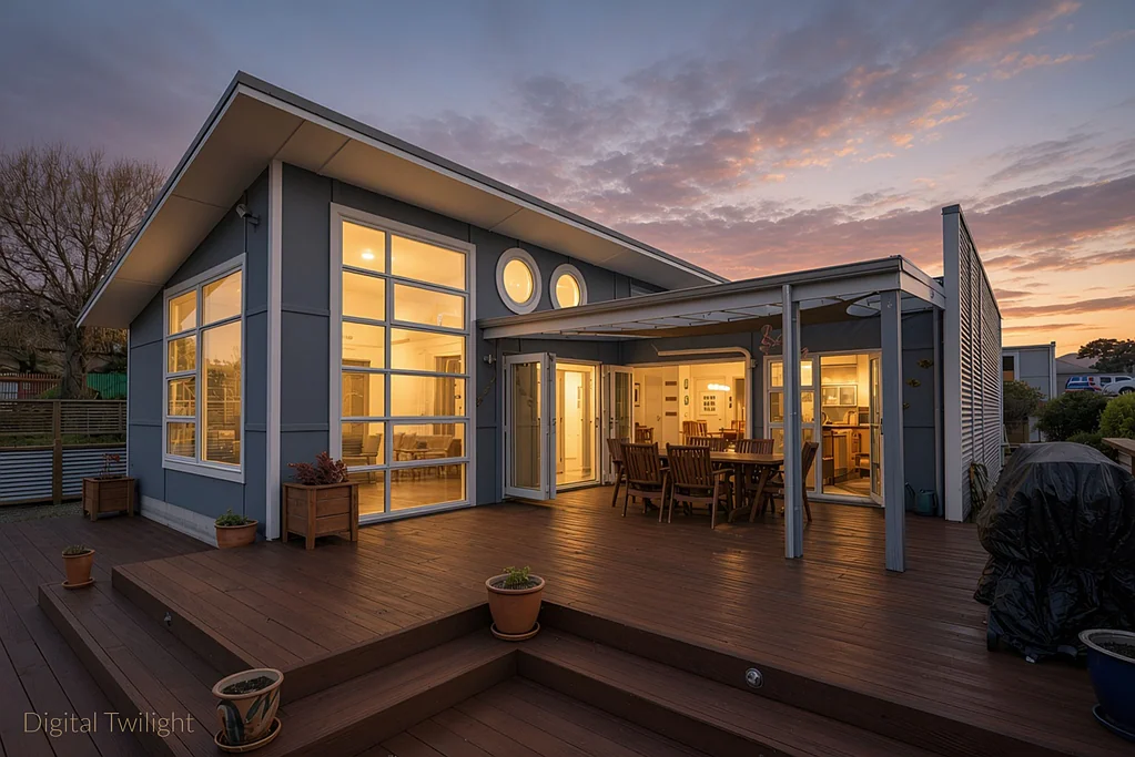 Raumati South 4房  Style, space and seaside appeal