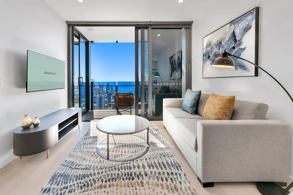 Broadbeach 1房  BRAND-NEW LUXURY! LEVEL 62 WITH SPECTACULAR OCEAN, RIVER AND SKYLINE VIEWS