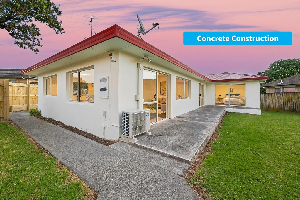 Pukekohe 4Zimmer CONRETE BEAUTY - CLOCK IS TICKING!