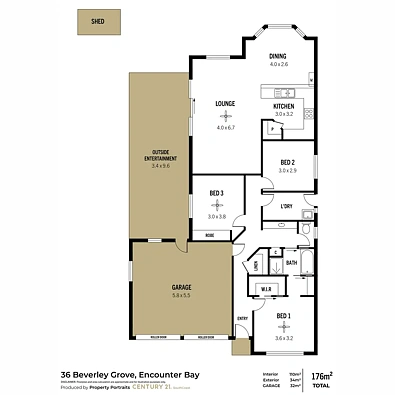36 Beverley Grove, Encounter Bay, SA 5211, 3 slaapkamers, 1 badkamers, House