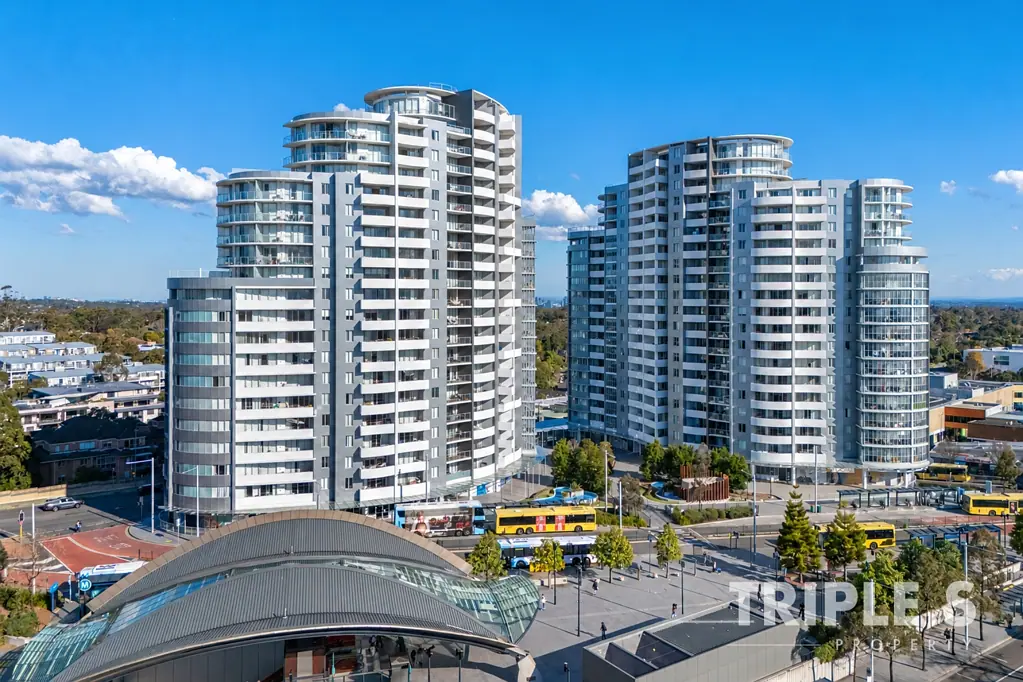 Castle Hill 2कमरा Castle Hill Metro & Castle Towers at Your Doorstep | High-Level Living | Sweeping Views | Spacious & Light-Filled | Two Private Balconies