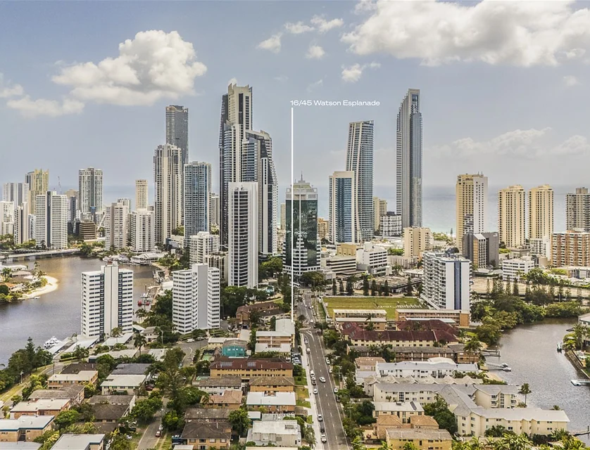 16/45 Watson Esplanade Watson Esplanade, Surfers Paradise, Gold Coast, 2 Bedrooms, 1 Bathrooms, Unit