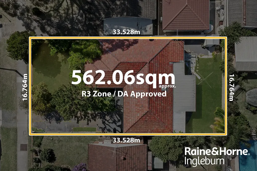 Ingleburn 3Zimmer DA Approved R3 Zoned Auction Opportunity in Sydney South West