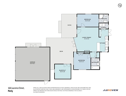 16A Laurence Street, Manly, Rodney, 2 침실, 2 욕실, House