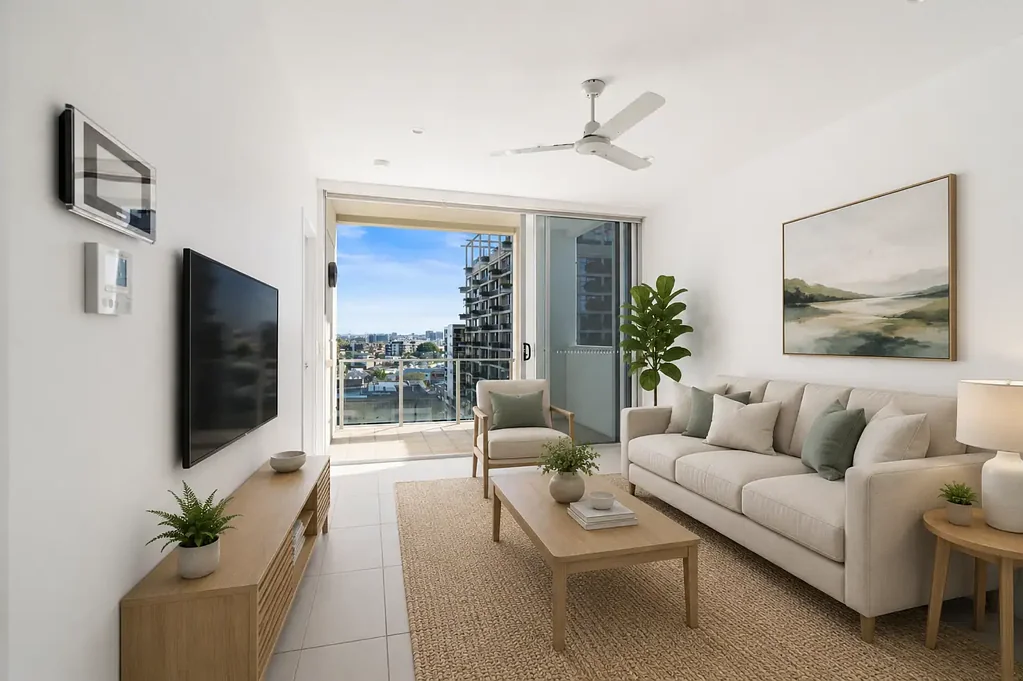 Top Floor Living with Leafy Park Views in Prime South Brisbane Location