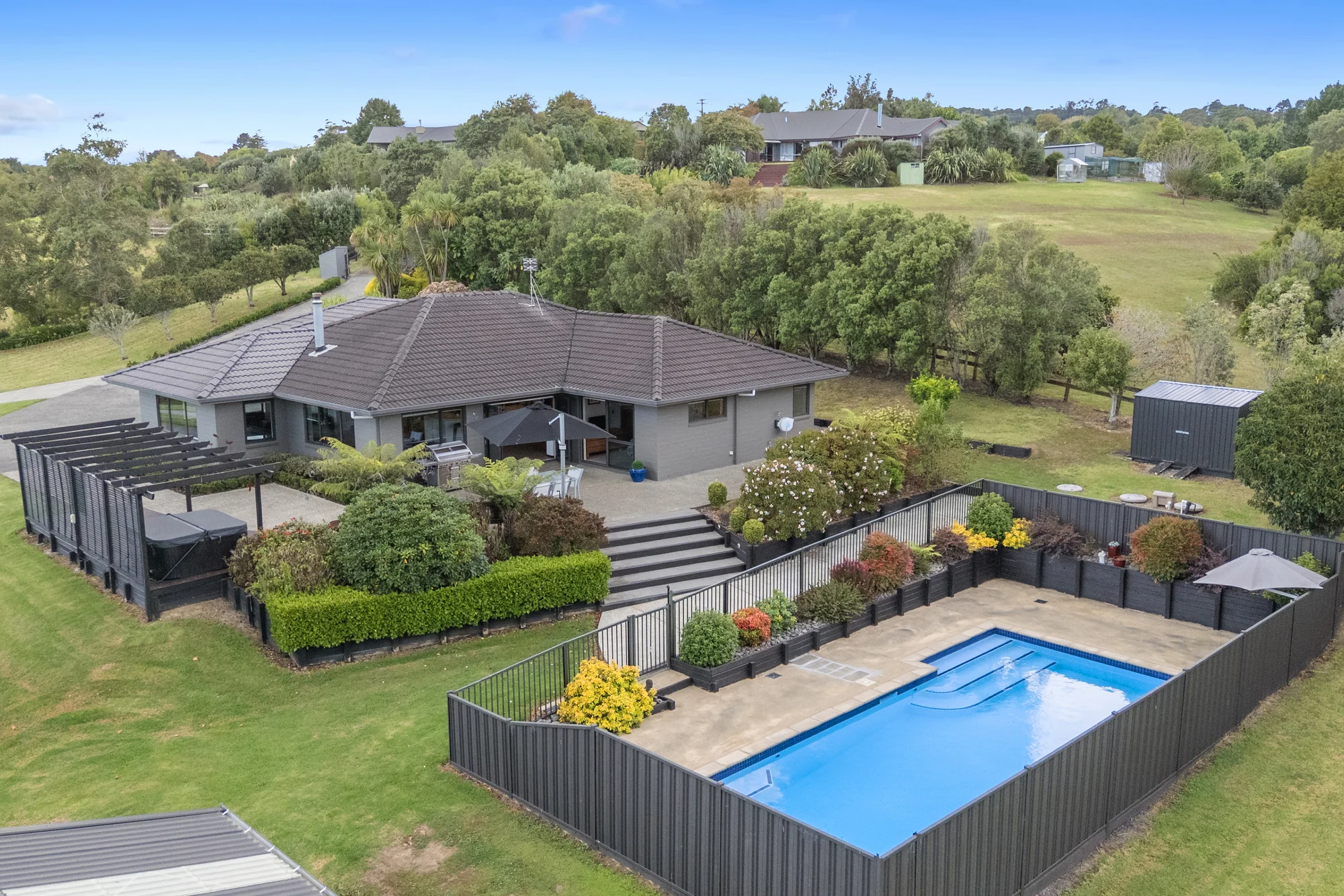 Papakura 4غرفة نوم Your Own Private Lifestyle Retreat