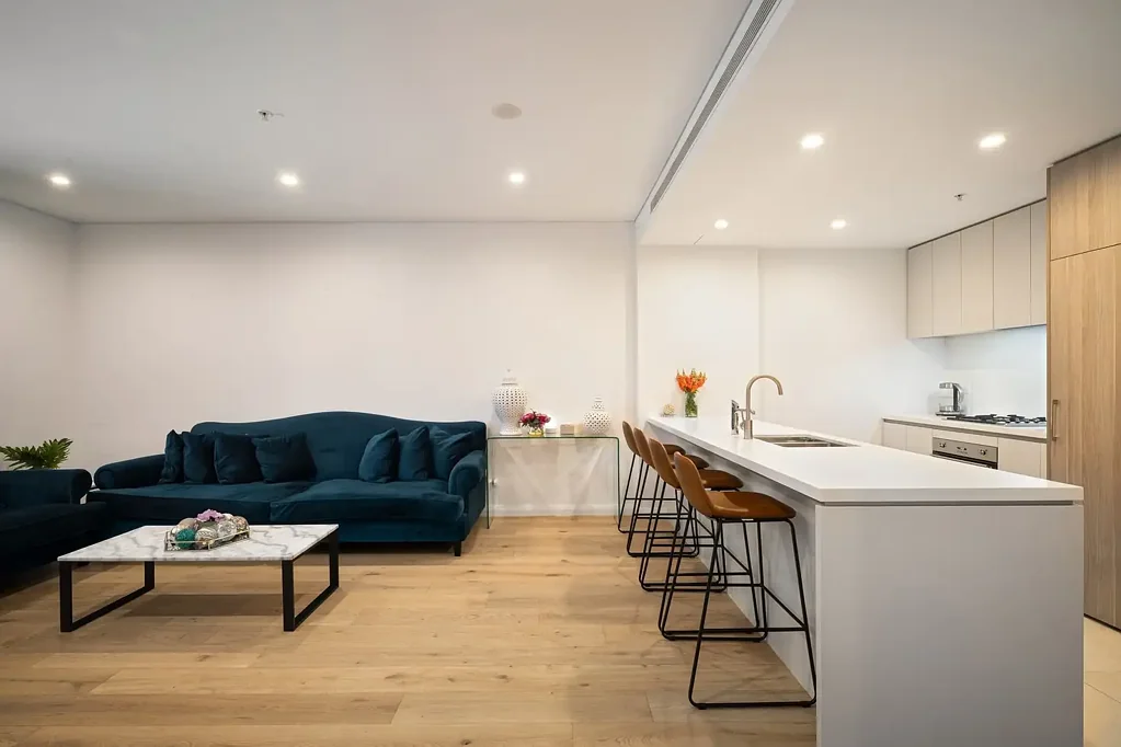 Rockdale 2ห้องนอน Turn-key apartment in a brand-new bayside complex