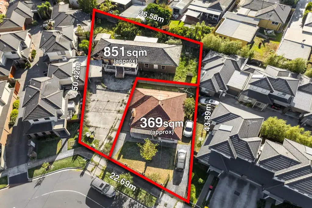 Tullamarine 3Moenga 1,220sqm, Two Titles