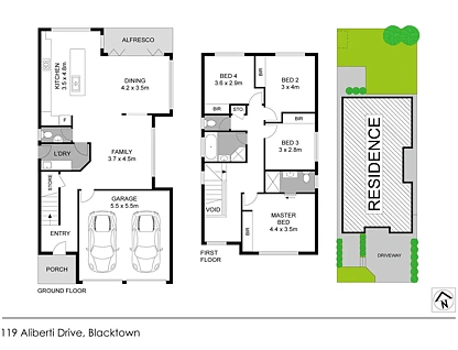 119 Aliberti Drive, Blacktown, NSW 2148, 4 ਕਮਰੇ, 2 ਬਾਥਰੂਮ, House