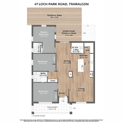 47 Loch Park Road, Traralgon, VIC 3844, 3 slaapkamers, 2 badkamers, House