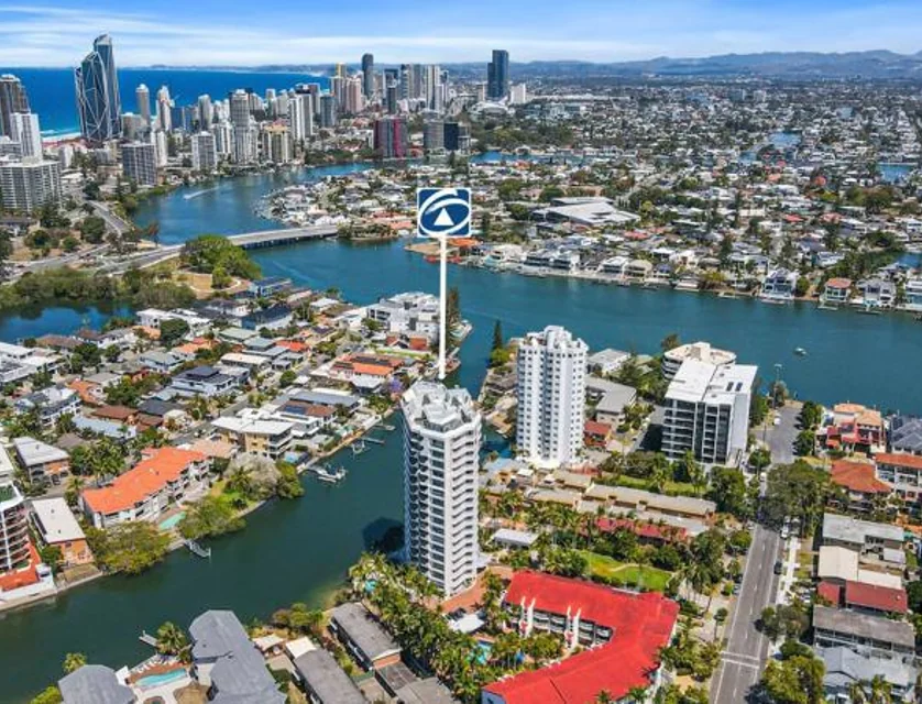 301/21 Peninsular Drive, Surfers Paradise, Gold Coast, 2 રૂમ, 2 બાથરૂમ, Apartment