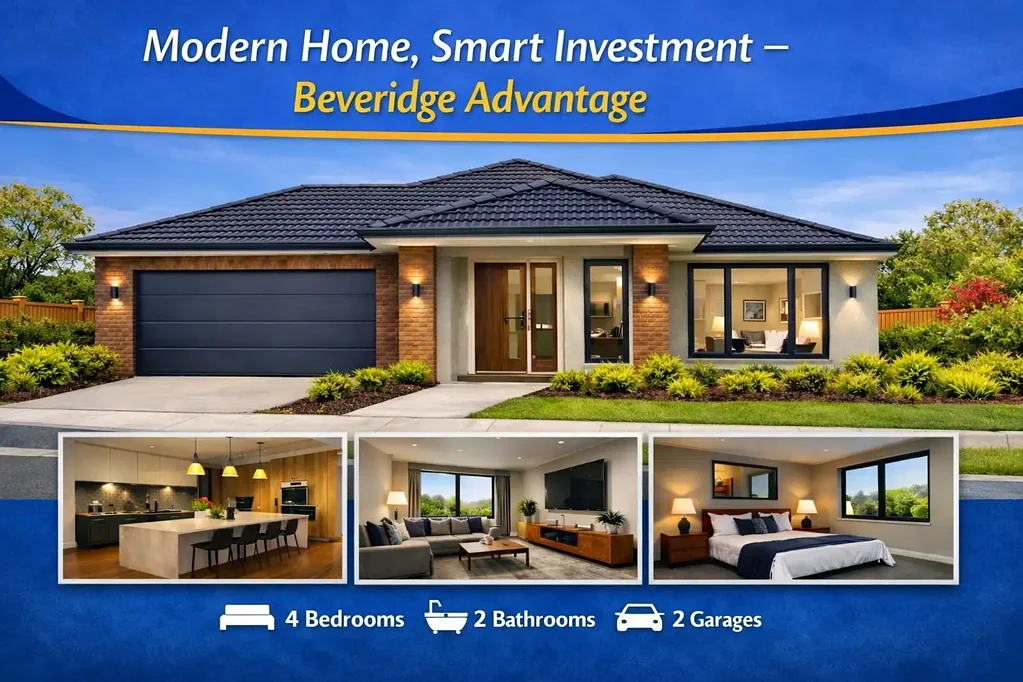 Beveridge 4chambre Modern Home, Smart Investment – Beveridge Advantage
