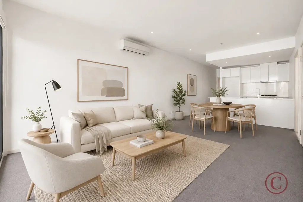 Maribyrnong 2chambre Stylish Riverside Living with Light, Lifestyle and Location