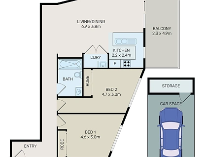 9/4-6 Linden Street, Toongabbie, Western Suburbs, 2 Kuwarto, 1 Banyo, Apartment
