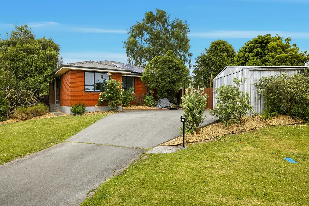 Kaiapoi 3房  Effortless Living, Sunny Setting