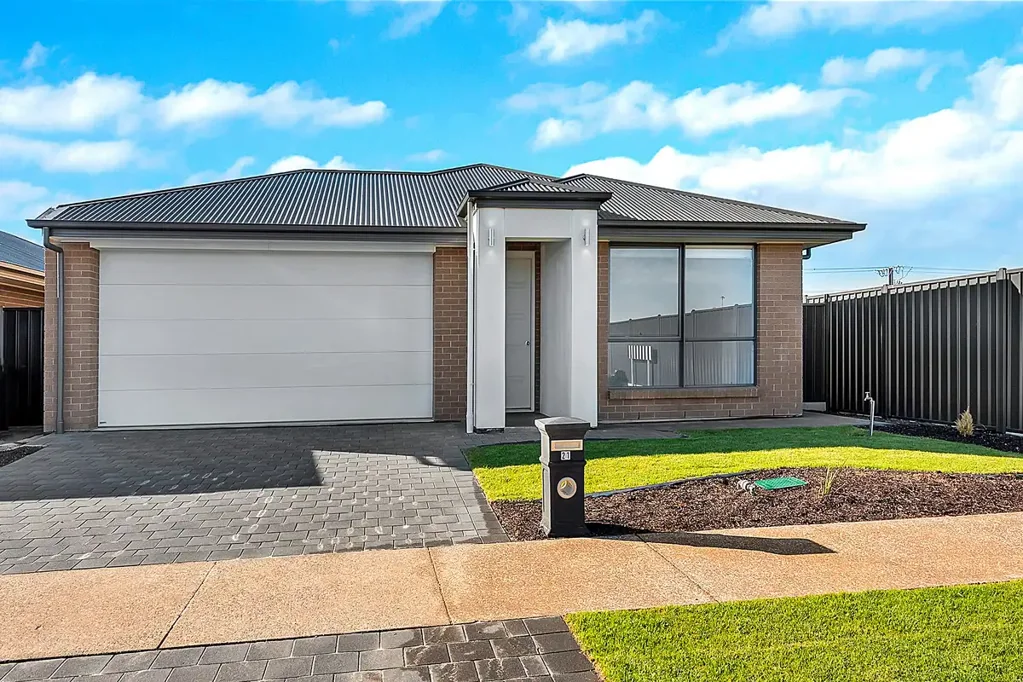 Brand new home with flexible floor plan