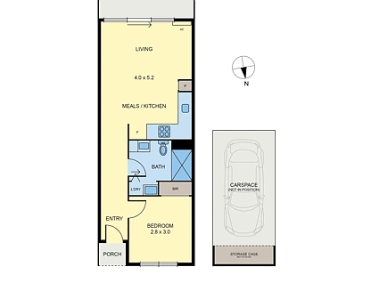 706/14-20 Nicholson Street, Coburg, VIC 3058, 1房, 1浴, Apartment
