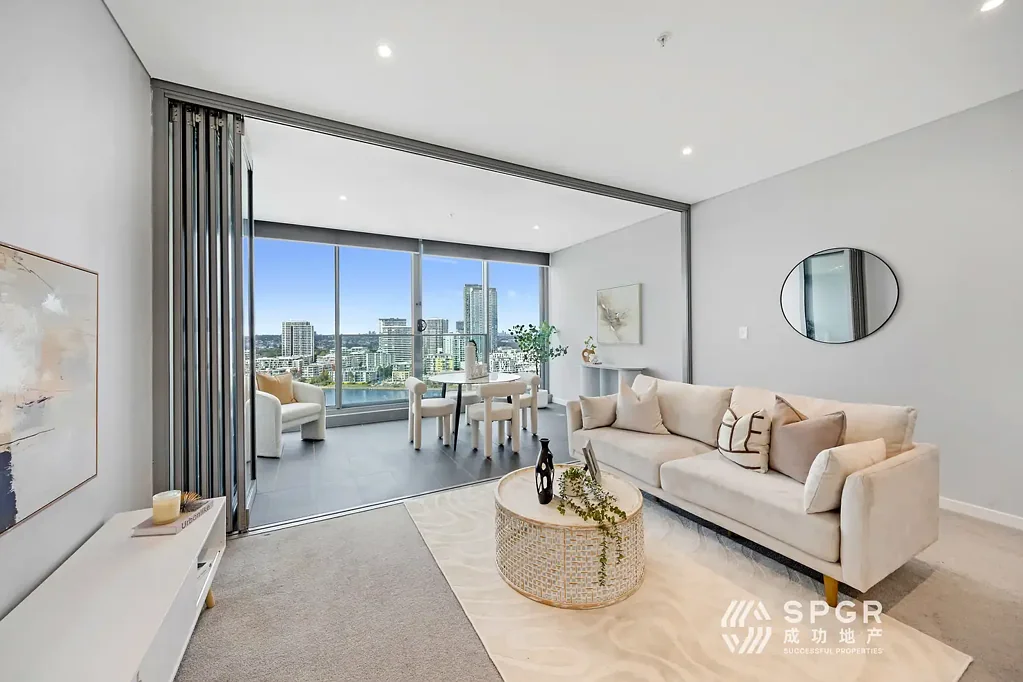 Wentworth Point 1غرفة نوم Breathtaking Waterfront Living with Exceptional Space & Lifestyle Appeal