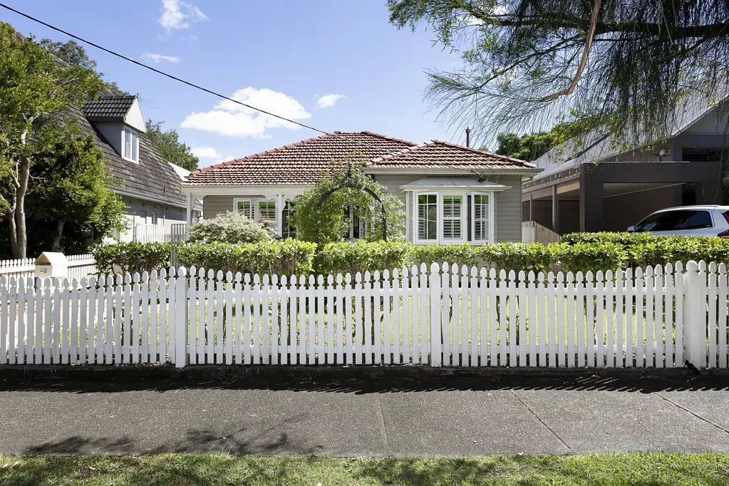 Renovated home with storybook facade