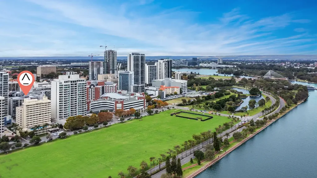East Perth 2ห้องนอน Fully Furnished Ultra Private Apartment with 2 Car Bays