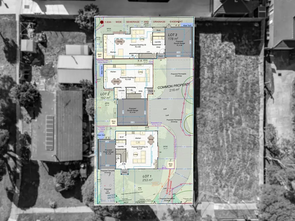Seaford 3房 海滨瑰宝 803平方米大地 前部阳光明媚 舒适卧室书房 暖气冷气系统 宽敞后院大棚 获批开发许可 黄金海滩位置 生活便利丰厚潜力。 The Brief: Development Opportunity – Permits in Place!