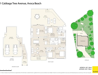 11 Cabbage Tree Avenue, Avoca Beach, Central Coast, 4 कमरे, 2 बाथरूम, House