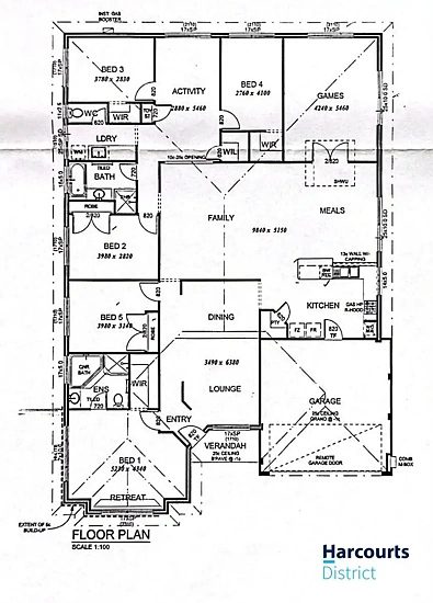 户型图 - 15 Edgecombe Pass, Aveley, WA 6069