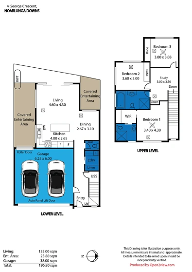 4 George Crescent, Noarlunga Downs, SA 5168, 3 રૂમ, 2 બાથરૂમ, House