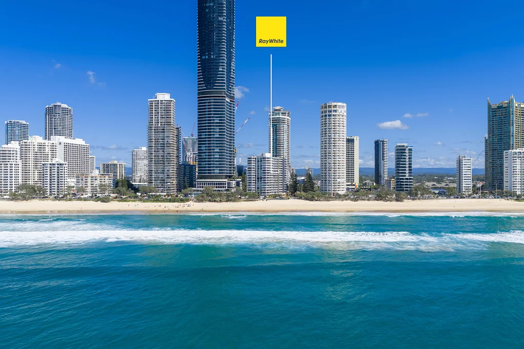 Surfers Paradise 2Kwarto Elevated Absolute Beachfront Living with Sweeping Ocean Views
