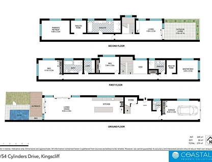 1/54 Cylinders Drive, Kingscliff, North Coast, 4 chambres, 3 salles de bain, Apartment