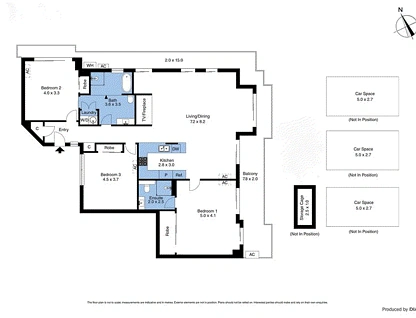 44/100 Commercial Road, South Yarra, Inner East Melbourne, 3房, 2浴, Apartment