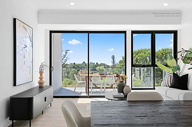 Katoomba 3 Bedroom Near-new, never occupied, designer duplex with parkland views in the Blue Mountains