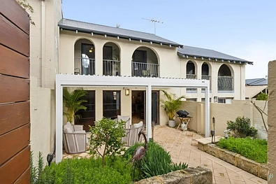 South Perth 3房  Private Mediterranean Sanctury