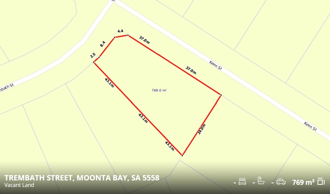 16 ELLERY CT, MOONTA BAY SA 5558, 0 chambres, 0 salles de bain, Section