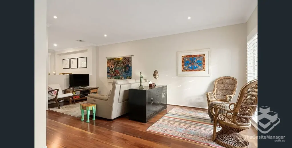 Park Views from popular Portside Bulimba Townhouse Complex