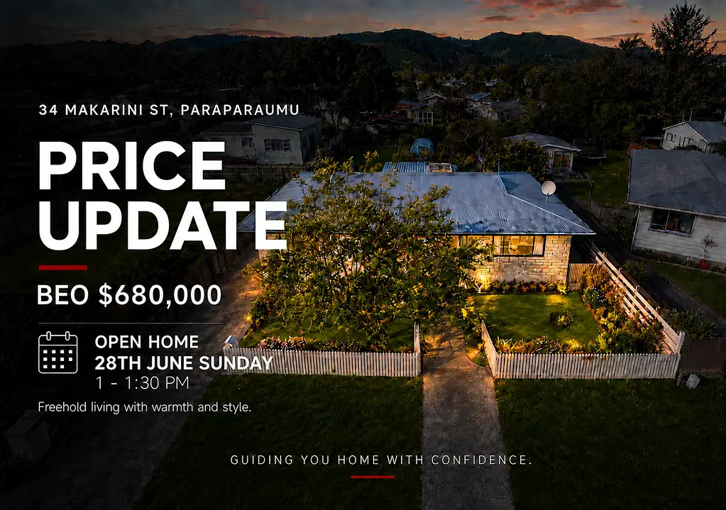 Paraparaumu 3chambre YOUR FREEHOLD GARDEN SANCTUARY