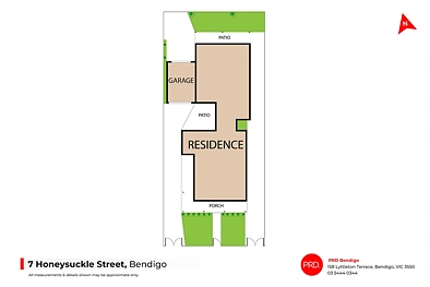 7 Honeysuckle Street, Bendigo, VIC 3550, 4房, 2浴, House