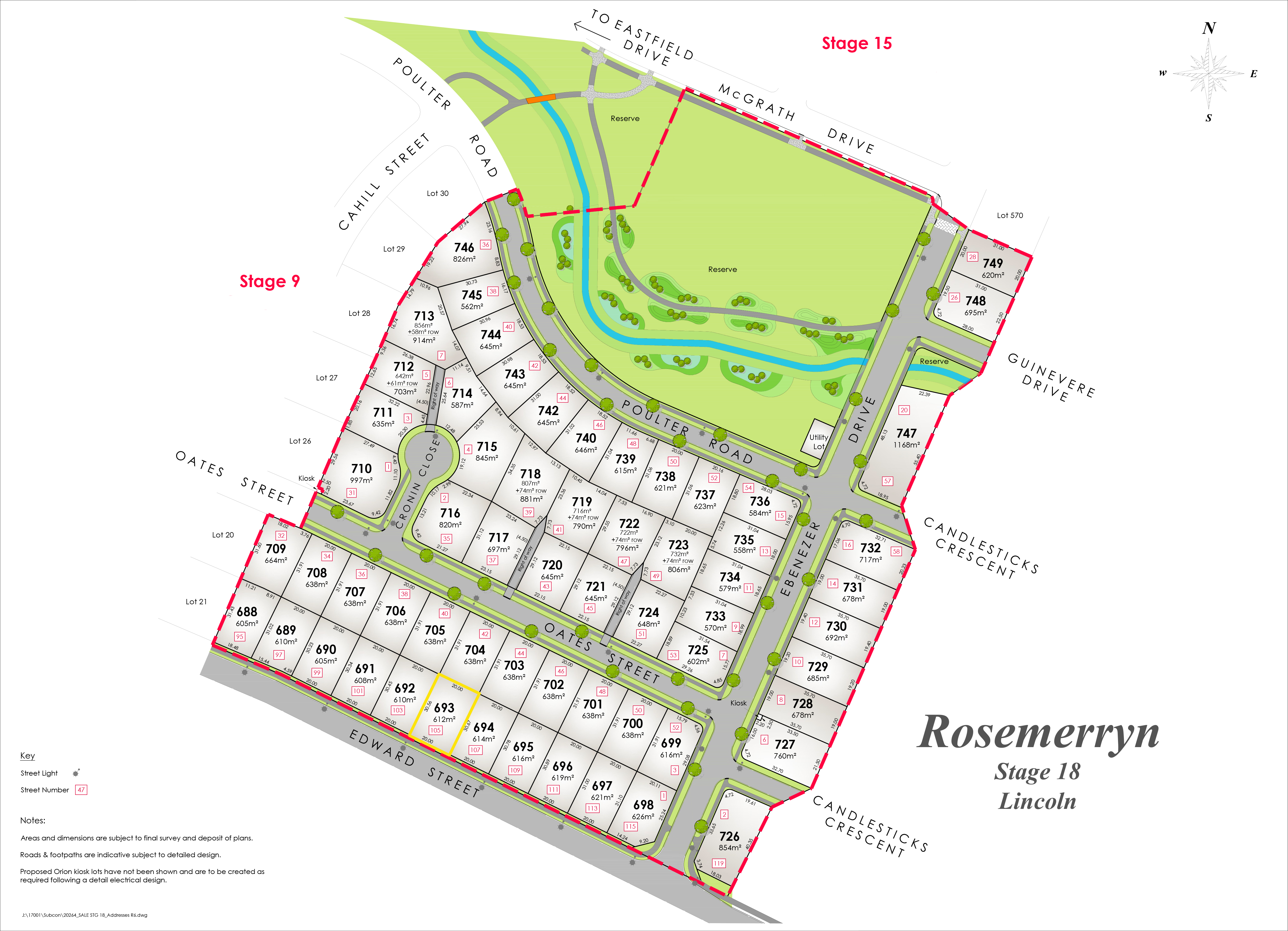 105 Edward Street, Lincoln, Selwyn, 0房, 0浴, Section