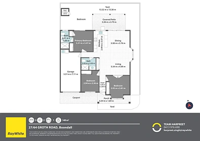 27/64 Groth Road, Boondall, QLD 4034, 3房, 2浴, Unit