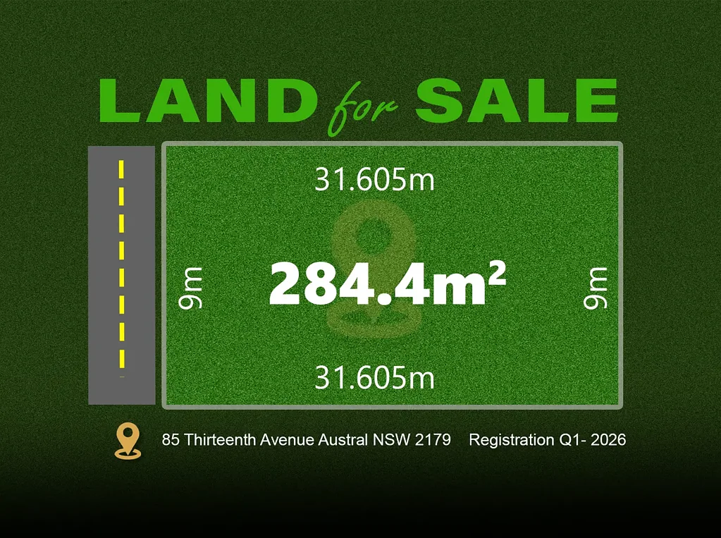 Austral Your Dream Home Starts Here – Premium Lot in Austral.