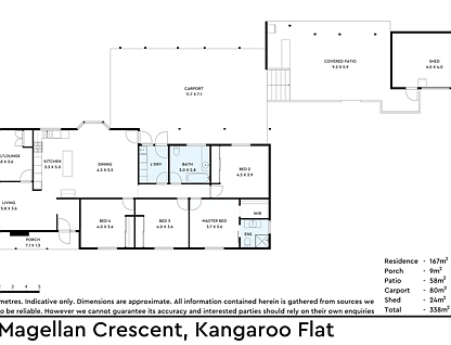 15 Magellan Crescent, Kangaroo Flat, Bendigo, 5 ห้องนอน, 2 ห้องน้ำ, House