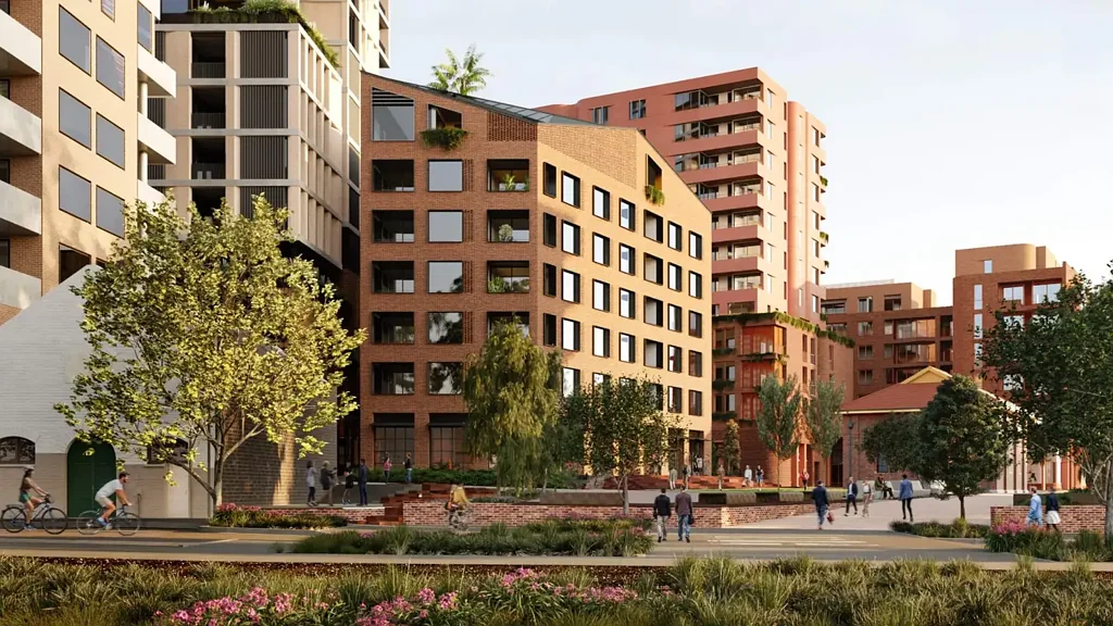 Waterloo 内城区位置 临近Surry Hills 绿地超50% 豪华装修 精选零售 社区花园 公共艺术 文化活力 903-921 Bourke Street Street, Waterloo