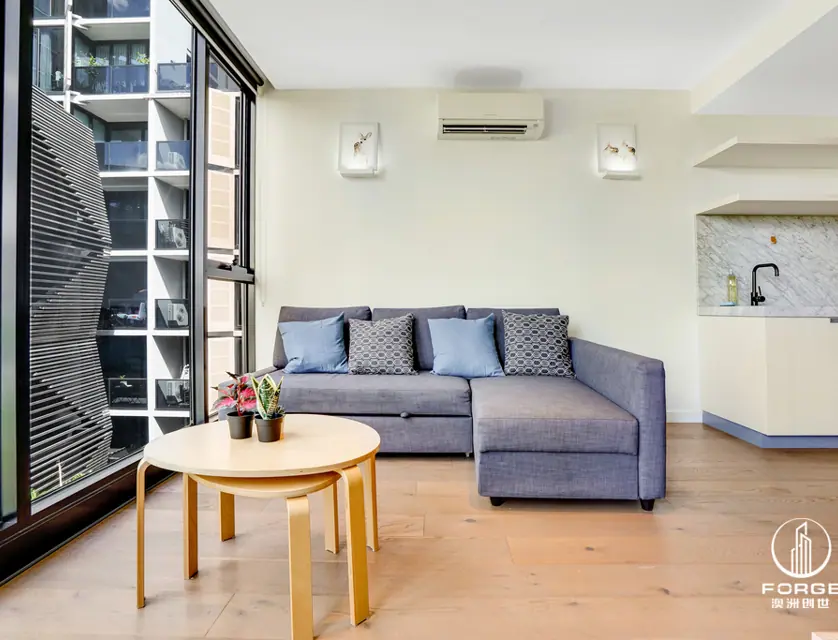 540/23 Blackwood Street, North Melbourne, Melbourne CBD, 1部屋, 1バスルーム, Apartment